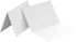 Reskid 100-Pack 7x10 5x7 110lb (5x7 Inches) Heavyweight White Blank Cards - Scored To - Printable Note Cards