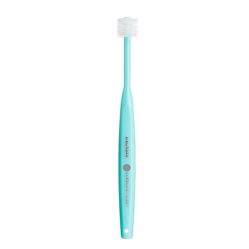 Brilliant Oral Care Expectant Mom Toothbrush, Gentle Extra Soft Bristles, Round Head for Sensitive Teeth, Aqua