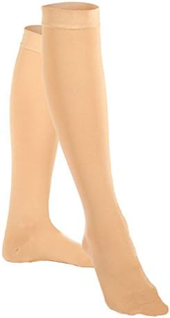Venosan VenoMedical USA 20-30 mmHg Below Knee Closed Toe Color: Beige, Size: Small