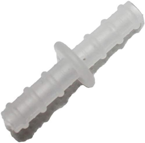 Tubing Connector for Oxygen Tubing - Straight, Male to Male - 5 Pack