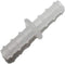 Tubing Connector for Oxygen Tubing - Straight, Male to Male - 5 Pack