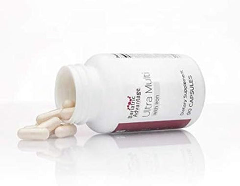 Bariatric Advantage Ultra Multivitamin with Iron, Capsule Format Multivitamin, 90 Capsules