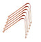 Tongue Scraper for Adults, Set of 6 Premium Copper Cleaners, Easy to Use for Oral Care & Hygiene