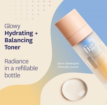 Hydrating & Balancing Toner, 30ml, Gel-Like Serum for Hydration & Skin Prep