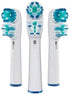 Pack 20 Double Clean Brush Heads, Compatible with Braun Oral-B Dual Clean Electric Toothbrush