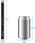 RAYONNER Electric Candle Lighter - USB Rechargeable Windproof & Flameless Plasma Arc Lighter with Safety Switch (Black,