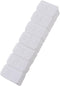 Junfamilee White Weekly Pill Organizers, 7 Days Travel Pill Case with Braille Weekly