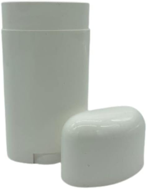 Natural Farms Deodorant Container, Empty, 2.65 Ounce, Twist-Up Refillable Plastic Tube for Deodorants, Pack of 3