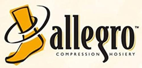 Allegro 15-20 mmHg Essential 16 Sheer Compression Support Hose, Knee High, Closed Toe