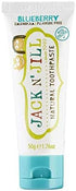 Jack N' Jill Natural Toothpaste for Kids - Fluoride Free, 40% Xylitol, BPA Free - Blueberry & Blackcurrant, 2 Pack,
