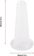 WaigN 4Pcs Set Transparent Massage Cupping Silicone Mini Facial Cups Face Massager Helper Skin Care Neck Back Eyes