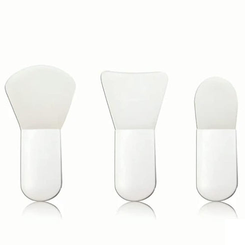 Face Mask Applicator Brushes, Mini Makeup Spatula Set for Facial Mud and Cosmetic Mask, 3PCS