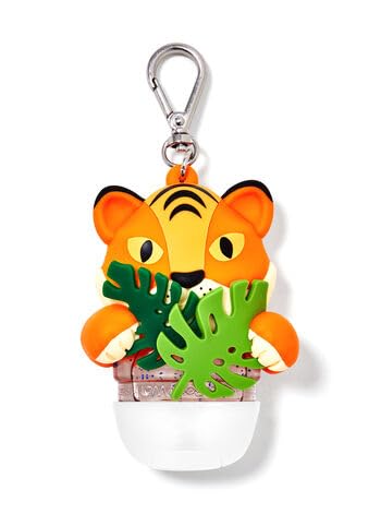 PocketBac Bath Body Works Hand Sanitizer Holder Jungle Tiger, 1 Count (Pack of