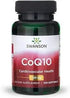 Swanson CoQ10, Energy Antioxidant Support, Coenzyme Q10 Supplement, 100 Softgels, 100mg Each