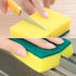 Set 14 5 Sponge and Microfiber Cloth Heavy Duty Scrub Sponges + Cleaning Cloths Multi-Purpose Kitchen and Household Use