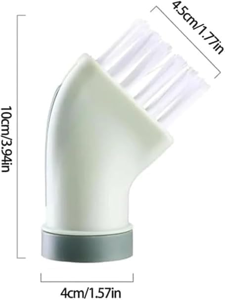 Syanus (Green*1) Multi-use Cleaning Brush Can Be Connected to Mineral Water Bottle, Multi-Purpose Bottle Gap Cleaning