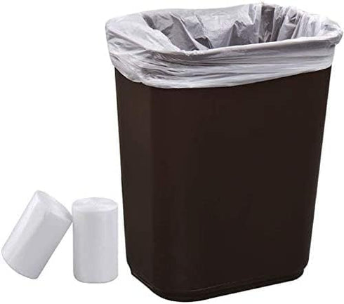 Small Trash Bags, 3 Gallon, 440 Count, Clear Plastic Wastebasket Liners for Home and Office Bins