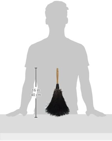 Dusters Killer Ostrich Feather Dusters, Mini Duster, 14" L