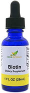 Biotin Vitamin B7 Liquid Extract, Alcohol Free High Potency Supplement for Hair Growth, Strong Nails, Healthy Skin &