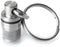 GUS Micro Pill Fob, Made in USA, Stainless Steel Keychain Pill Holder, Holds Two Emergency Aspirin