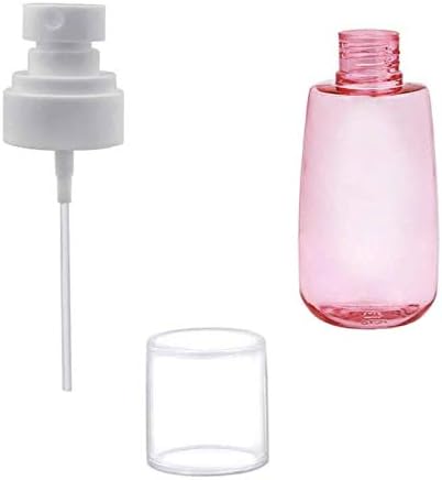 2 Pcs 30ml/1oz Mini Fine Mist Spray Bottles, Empty Clear Travel Containers for Cosmetic Skincare