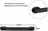 5 Pairs Black Soft Silicone Eyeglass Ear Cushions, Anti Slip Glasses Ear Hook Comfort Sport Ear Grips