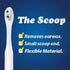 Clinere Ear Cleaners, Gentle Canal Cleaning and Ear Wax Removal Tool, 36 Count