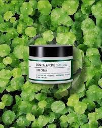 SKIN Balancing Centella Cica Zero Facial Cream 1.76 oz | Soothing & Moisturizing for Sensitive Skin | Daily Korean
