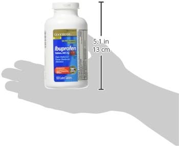 GoodSense 200 mg Ibuprofen Tablets, Pain Relief from Body Aches, Headache, Arthritis Pain, 500 Count