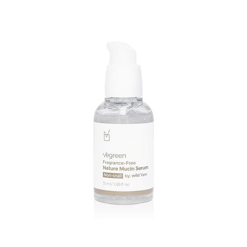 VEGREEN Nature Mucin Face Serum with Wild Yam, Hydrating & Barrier Repair Moisturizer for All Skin Types,
