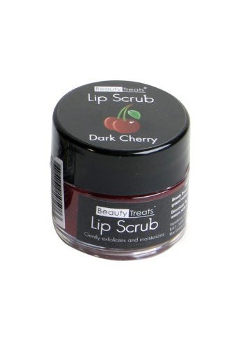 Lip Scrub Set with Antioxidants and Vitamin E, 4 pcs, All 4 Different Flavors