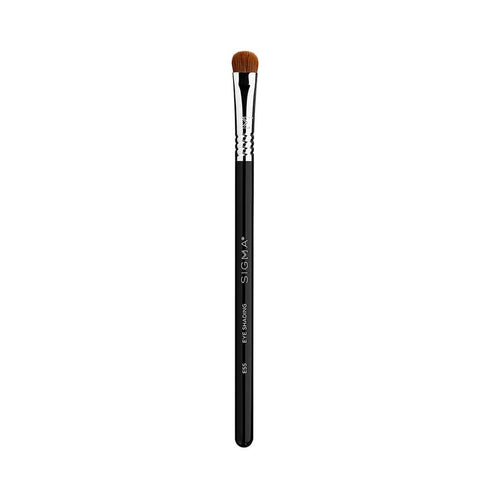 Sigma Beauty E55 Eye Shading Brush - Professional Eye Makeup Brush for Even Base Application (1 Brush)