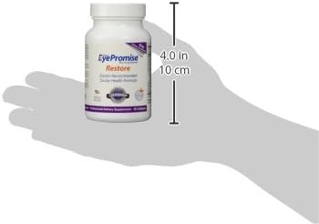 EyePromise Restore Supplement - 60 Softgel Capsules with Lutein, Vitamin C, D, E, Omega-3 Fish Oil, Zeaxanthin -