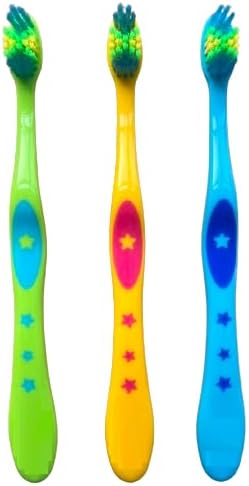 Baby, Infant & Toddler Toothbrush for Kids Ages 2 Years and Up, Extra Soft - Pack of 3