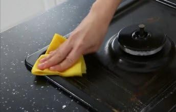idée No Mildew, Non-Scratch Disposable Scouring Sheets (60 Sheets/Roll) for Dish-Washing, Cleaning, PW01Y, Yellow