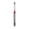 3 Ionic Toothbrush, Solar Panels and TiO2 Semiconductor, 3 Row Honeycomb Bristle, Red