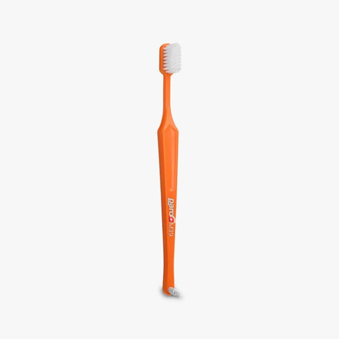 Paro M39 Toothbrush, Extra Sensitive with Medium Bristles, 5 Rows, 39 Tufts, 6 Pack for Gentle Cleaning