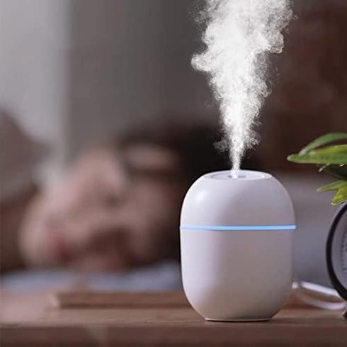 kkhouse 1PCs 220ML Mini Portable Ultrasonic Air Humidifer Aroma Essential Oil Diffuser USB Mist Maker Aromatherapy