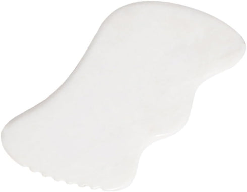 Healeved Facial Massage Scraper Jade Gua Sha Massage Tool for Neck Face