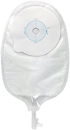 Urostomy Bag, Medical Drainable Pouch, One Piece System Cut-to-Fit, Pack of 10