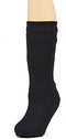 CastCoverz! Fashionable Leg Cast Cover - Black, Large Short, Below The Knee, Protective, Decorative, Washable, Made in