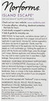 Norforms 12 Count (Pack 5) Feminine Deodorant Suppositories, Long Lasting Odor Control, Island Escape Scent