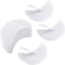 Yaomiao 200 Pieces Eyeshadow Shield Gel Pad Patches, Stencils for Preventing Makeup Residue, Eyelash Extensions