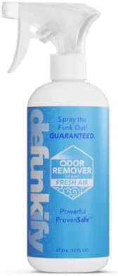 Defunkify Odor Remover Spray | 2-Pack of 16 floz bottles | Air Fresheners for Home, Shoe Deodorizer