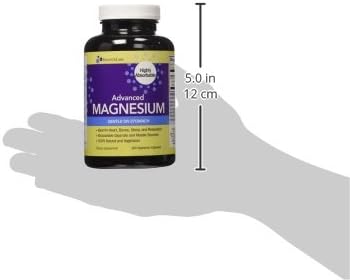 InnovixLabs Advanced Magnesium Capsules - 150 Ct, 210 mg - Chelated Magnesium Glycinate and Malate for Relaxation
