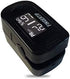Concord BlackOx Fingertip Pulse Oximeter with Reversible Display, Carrying Case, Lanyard