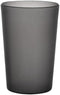 Namzi Black Frosted Mouthwash Cups 4 Pcs,Simple Design Toothbrush Cup,2.36 * 2.36 *