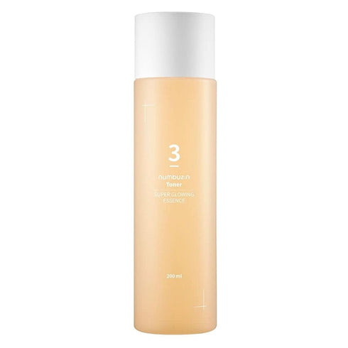 numbuzin No.3 Toner, Super Glowing Essence for Skin Radiance, Pore Tightening, Hydration, 6.76 fl. oz.