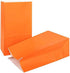 Vibrant Orange Paper Party Bags, Pack of 12, Premium Quality