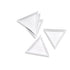 Nails Art Mini Rhinestones Beads AB Micro Ball Gems 3D Manicure Tips in Two Bottles with Tray